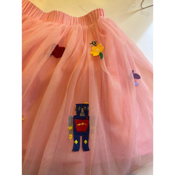 Hanna Andersson 6-7 Tulle + Embroidery Skirt - Picture 6 of 7
